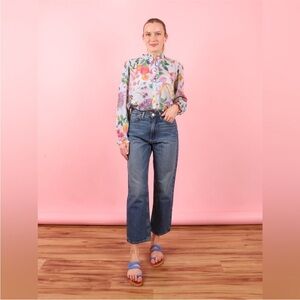 Sprwmn cropped straight jeans